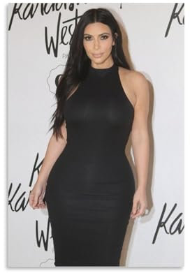 Kim-Kardashian Heißes Schauspielerin, Idol-Göttin, Promi-Poster (40) Druck, Fotokunst, Malerei, Leinwand, Poster, Zuhause, moderne Dekoration, Poster, 30 x 45 cm