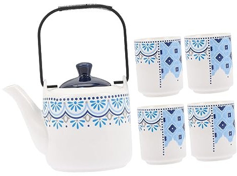 COLLBATH Tetera De Cerámica Recipiente Para Agua Tetera Para Preparar Té Suelto