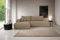 Kaiser Möbel - Ecksofa mit Schlaffunktion und Bettkasten - Eckcouch Groß, XXL, Big Sofa 300x190 cm - Sofa L Form, für Wohnizmmer, Dauerschläfer - Fabo, Boucle Stoff Quelle, Links, Hellbraun