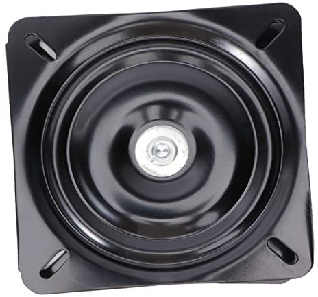 HOMSFOU Rotierende Lagerplatte Für Schwere Belastungen Drehplatte Mit Kugellager Für Liegestühle Und Gartenmöbel Installieren Hohe Tragfähigkeit Für Außenbereich