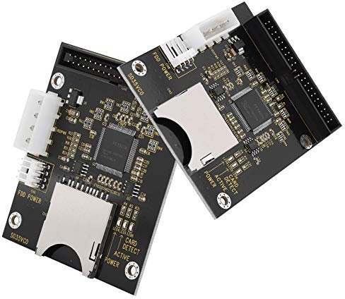 LUCKDANO IDE zu USB, IDE zu USB -Adapter -Adapter Männlich Hartscheibenantriebsadapter SD Speicherkarte auf 3,5 40pin Secure Digital Converter