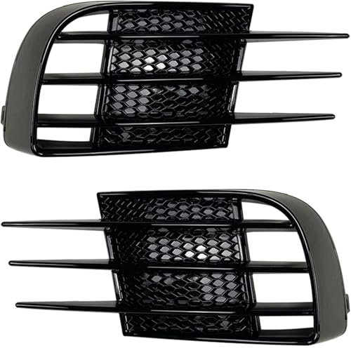 Griglia a Nido d'Ape Griglia fendinebbia Paraurti Anteriore Copertura fendinebbia Nero Presa d'Aria Griglia Lampada griglia