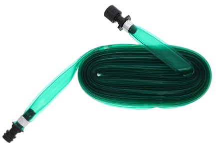 UPKOCH Manguera de Jardín Flexible con Diseño Plano con Perforaciones para Riego Uniforme Resistente y Fugas para Jardín y Huerto