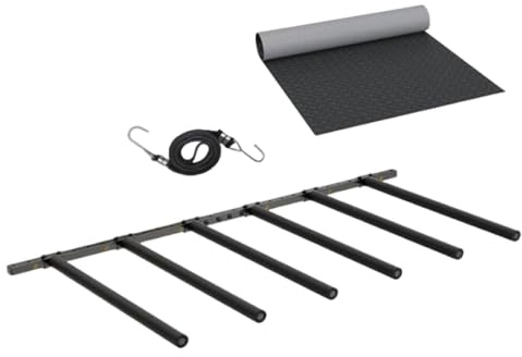 PciDinFo Surfbrett-Rack, Paddle-Board-Aufbewahrung, vertikal, robuster Organizer, Surfbrett-Wandhalterung, Paddle-Rack für Zuhause, Garage, Snowboard, 1 StÜck