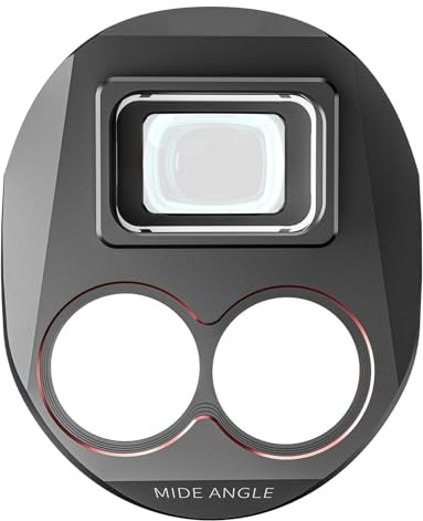 drone， Compatible For DJI Mavic 4 Pro Wide Angle Lens, HD Camera Lens Attachment For Aerial Photography Drone(Mavic4 Pro KB Blue)