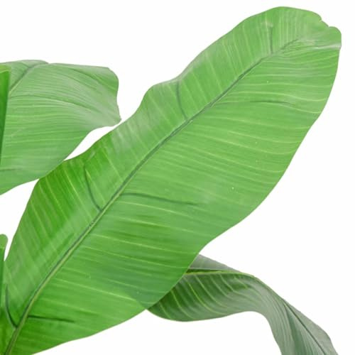 Lumanois Albero di Banano Artificiale 9 Foglie 120 cm Verde, Casa e Giardino,Arredo,Flora Artificiale, 3.7kg-359000