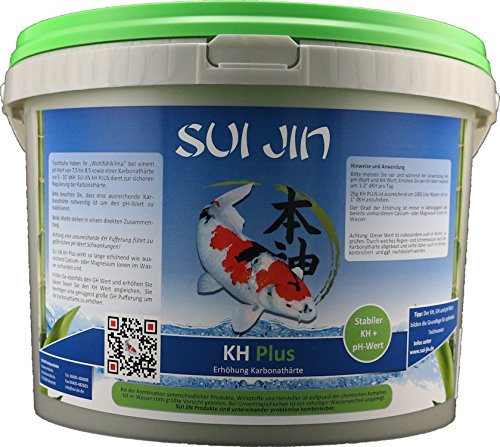 SUI JIN Teichprodukte KH Plus 5 kg - Stabiler pH-Wert und Karbonatwert Erhöhung (€ 5,99/kg)