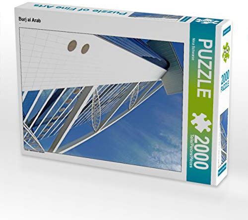 CALVENDO Puzzle Burj al Arab 2000 Teile Lege-Größe 67 x 90 cm Foto-Puzzle Bild von Schwarze Nina