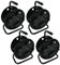 Empty Cable Reel Box of 4 with Metal Frame Suitable for a Wide Range of Cables
