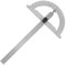 180-Grad-Winkelmesser-Winkelsucher, 180-Grad-Winkelmesser aus Kohlenstoffstahl Beschichteter Winkelmesser Zum Messen des Linealwinkels, Winkelmesser
