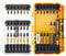 DEWALT - Coffret TOUGHCASE 37 pièces - embouts de vissage FLEXTORQ - pour perceuse-visseuse - retrait embout facile - DT70732T-QZ
