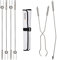 Solo Stove Grillspieße und Werkzeug für Feuerschale | Accessoire Set für Feuerstelle und Lagerfeuer, Inkl. 4x Grillspieße (91,5 cm) mit Aufbewahrungstasche, Zange (81,5 cm), Schürhaken (92,5 cm)
