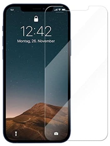 Woodcessories - Japanisches 2.5D Schutzglas kompatibel mit iPhone 12 Pro Max