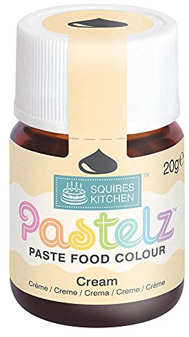 Squires Kitchen PASTELZ Pastel Food Colouring Paste - Cream 20g