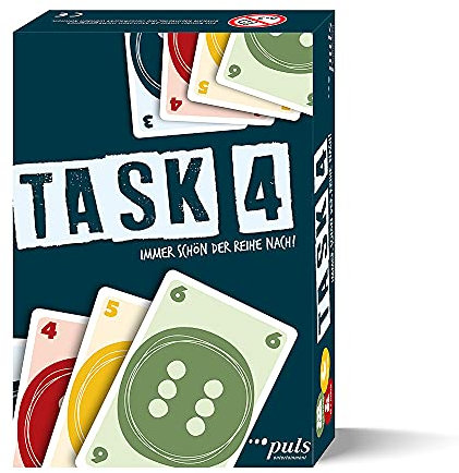 puls entertainment 43210 Joker Task 4-Immer schön der Reihe nach, White