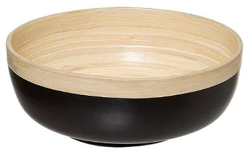 Paris Prix Five Simply Smart - Saladier Rond Bambou Modern 20cm Charbon