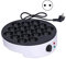 Portable Takoyaki Maker, 18-Hole Electric Takoyaki Machine Home Supplies Takoyaki Maker Donut Holes and Cake Pops, Unique Danish Pancakes, Unique Holiday Dessert or Gift (White)