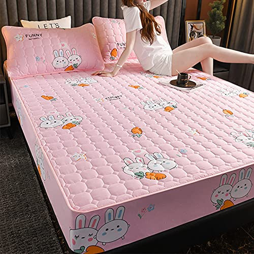 Bolo Mikrofaser Gesteppte Matratzenauflage Matratzenschoner Unterbett - - atmungsaktiv, wärmeregulierend - Bettauflage Matratzenschutz Soft-Topper,200x220+30cm