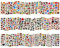 3D Aufkleber für Kinder, 1400+ Geschwollen Stickers Set für Jungen Mädchen Mitgebsel Kindergeburtstag Gastgeschenke, Buchstab, Tier, Obst, Schmetterling, Einhorn, Blume, Autos, Dinosaurier und mehr