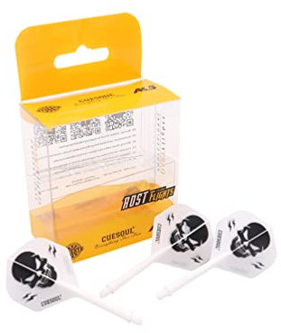 CUESOUL ROST Integrated Dart Shaft Shafts and Dart Flights Standard Shape, Set of 3 pcs(CS-AK58X-HKL)