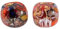 Murano Passion Boucles d'oreilles en verre de Murano faites à la main - Boucles d'oreilles en verre de Murano - Boucles d'oreilles en verre de Murano - Boucles d'oreilles plaquées argent - Certificat