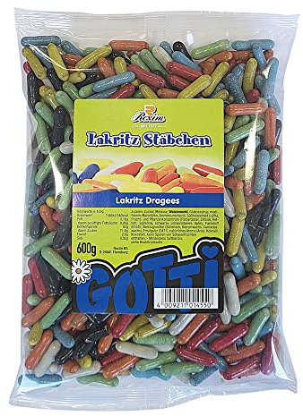 Rexim Lakritz Stäbchen 600g