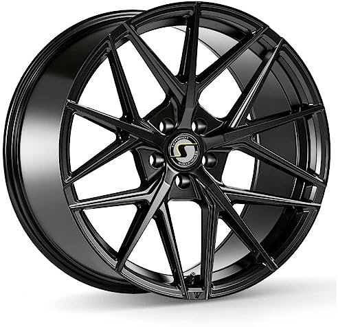 Schmidt Felge ZAYN 11.5Jx21 ET58 5x112 SatinBlack kompatibel mit Mercedes AMG C-Klasse W205 AMG C63 BiTurbo Coupe/Cabrio
