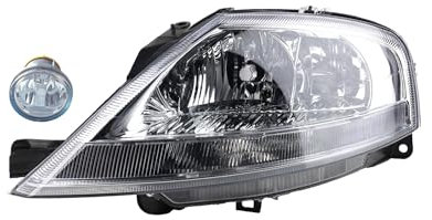 Johns, Scheinwerfer Halogen Front passend für Citroen C3 02/02- H7 H1 Links + Nebelsch.