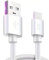 USB C Charger Cable 2M USB to USB C Fast Charging 3.1A Type C Charging Cable for iPhone 16/15 Pro, Samsung Galaxy S24/S23/S22, Huawei, Google Pixel, iPad, Switch, PS5 - White