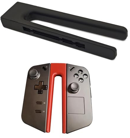 Console Grip Connector per Legion Go, controller console maniglia connettore supporto staffa Stand Holder per Legion Go (red)