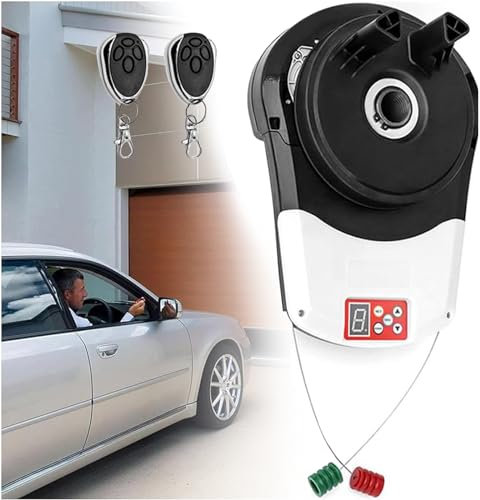 XDLYWUZIQ Abridor De Puerta Enrollable Automático De Garaje Eléctrico, Abridor De Puerta De Garaje Enrollable con Control Remoto, Abridor De Puerta Enrollable para Garaje, Almacén, Tienda, Granero