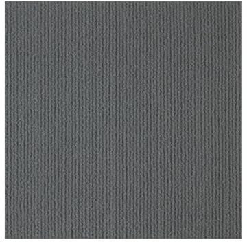 Hiseng Moquette Pavimento per Adesiva 30x30cm - 10/20/30 Pezzi Piastrelle Autoadesive per Moquette Antiscivolo Quadrotte di Tappeto in Tessuto per Ufficio, Casa, Soggiorno (10 pezzi,Grigio)