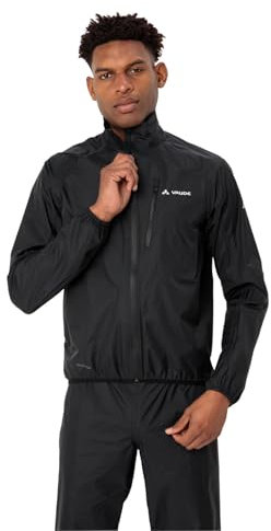 VAUDE Men's Drop Jacket III |Leichte Regenjacke - Ultraleicht & Wasserabweisend | Ceplex active Technologie | Klein verpackbar | Umweltfreundlich | Eco Finish Green Shape-Label