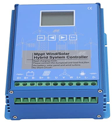 24V 48V MPPT, Wind Solar Controller Energie Controller LCD 1000W Photovoltaik Power Zubehör
