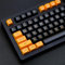 DucKey Vintage 2-Color PBT Keycap Set, 140+ Keys/SA Profile/Doubleshot Keycap for Custom Mechanical Keyboard(Yellow and Black)