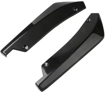 Heckscheiben-Seitenspoiler Für S&koda Für O&ctavia Für VRS Für RS Für K&odiaq Für Enyaq Für S&uperb 1 2 3 Heckstoßstange Lip Wrap Winkel Diffusor Splitter Canard Spoiler 2St Dachspoiler Flügel(Black)