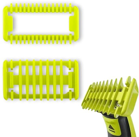 QOMJUFA 2 pcs für one blade aufsätze, für one blade ersatzklinge, Trimmaufsätzen Aufsätze, für philips one blade aufsätze, Geeignet für Philips Rasierer QP25XX/QP26XX/QP65XX/QP66XX