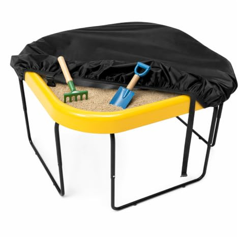 Tuff Tray Cover, Indoor and Outdoor Protective Sandpit Cover with Elastic Edges, Tuff Tray Accessories for Furniture Protection（100x100x10cm）
