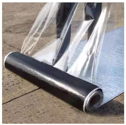 Alternativ zu Dachpappe，superwasserdichtes Klebeband, selbstklebende Dachbahn, wasserdichtes Bitumenband for Schornsteine, Oberlichter, Rohrmanschetten(THK2mm/W1*L4m)