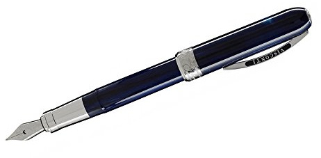 Visconti Rembrandt Variegated Resin Blue Fountain Pen - F