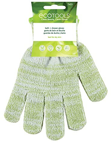 EcoTools Recycled Bath and Shower Gloves (color may vary) by EcoTools