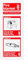 Fire Blanket Fire Extinguisher Identification Sign 80mm x 200mm - Self Adhesive (FI.18N-SA)