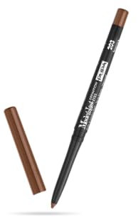 Pupa Waterproof Eye Pencil Made to Last Definition Eyes Pencil (Farbe 203 Luminious Bronze) Extremer Halt, automatischer Stift, einziehbare Mine, inklusive Spitzer - Format 0,35 g