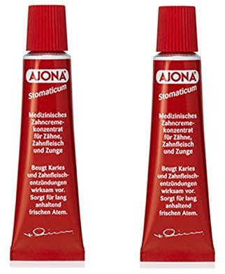 Ajona Stomatikum Toothpaste 25ml (Pack of 2) by Ajona
