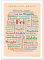 Poster Fränkische Wörter (30x40 cm)