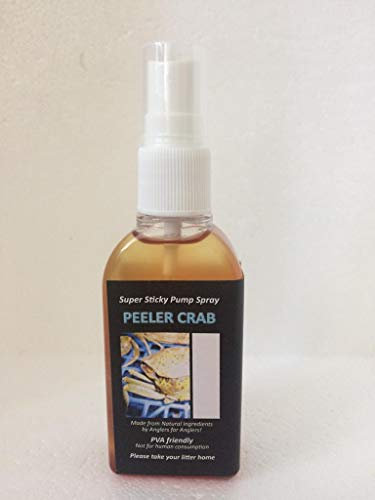 searigs - Sea Fishing BAIT OIL - Natural Liquid Attractor - Concentrated Sprays. (50ML, Peeler Crab)