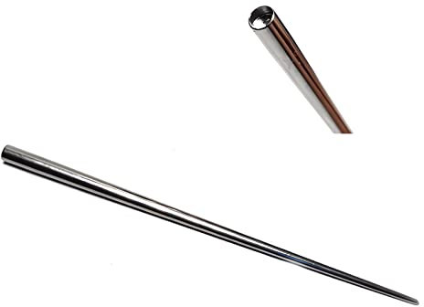 NewkeepsR Stahl 1 Stücke-2,5mm Kegel Einführstift für Stretching Kit Stretcher, Body Piercing Assistant Tool