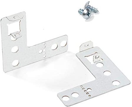 Kit de fixation pour support de lave-vaisselle, 170664, kit de montage pour lave-vaisselle Bosch/Siemens avec équerre de fixation et vis intégrées, 622456, 00622456