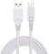 CHILDMORY Cable cargador USB de 3 m para WII U, cable de carga para WII U Gamepad