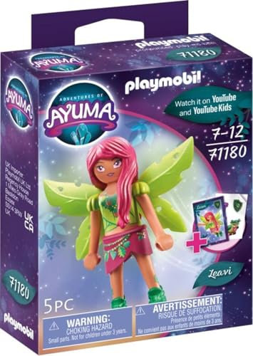 PLAYMOBIL Adentures of Ayuma 71180 Forest Fairy Leavi, ab 7 Jahren